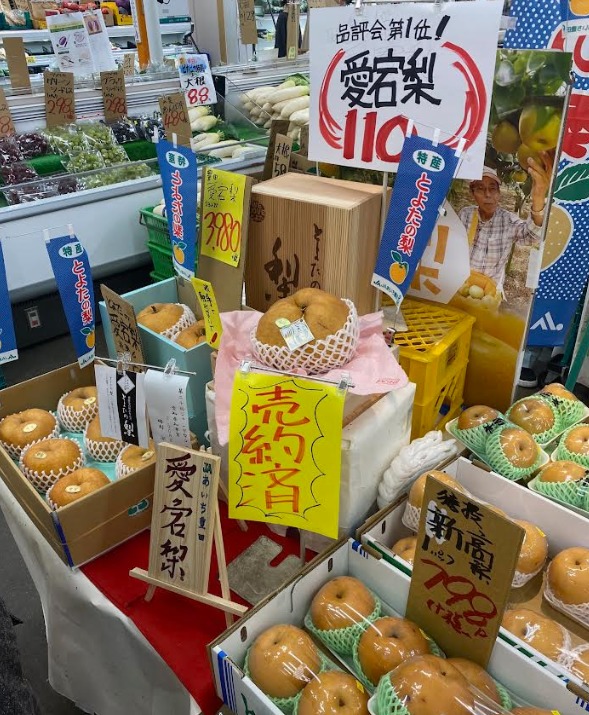 約3kgで1個100万円の愛宕梨