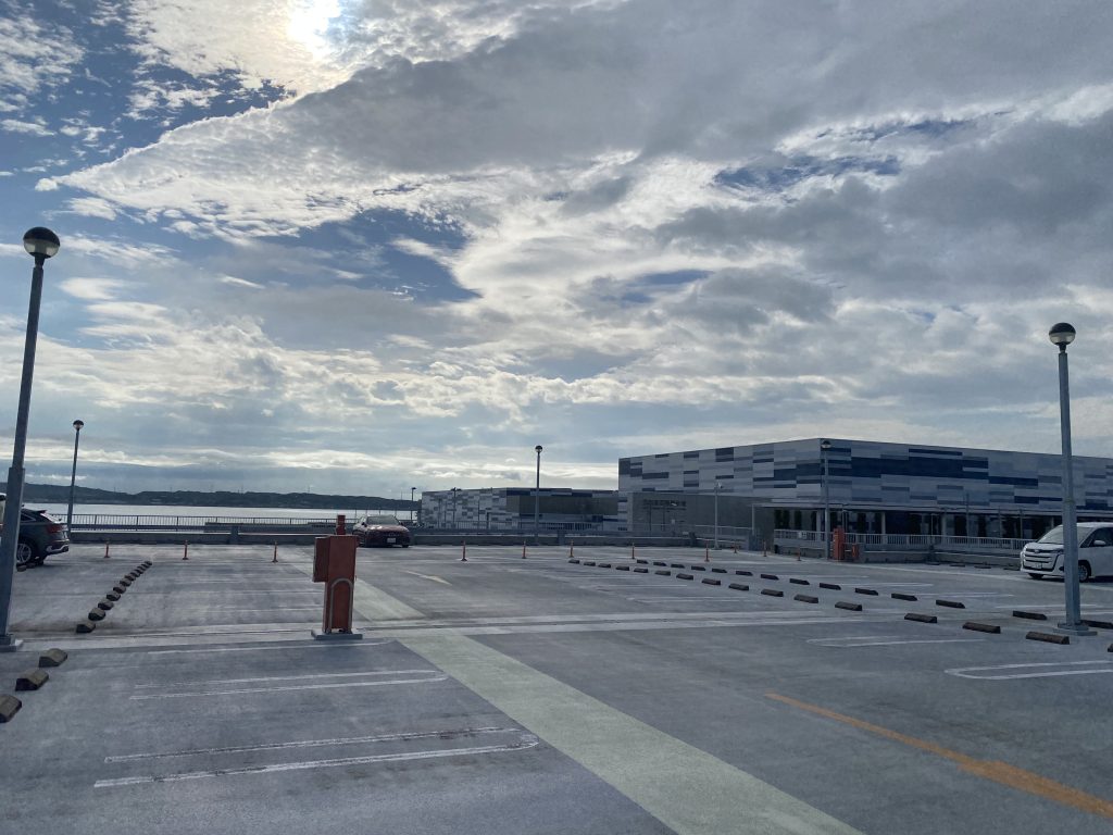 中部国際空港(セントレア)駐車場からの眺め