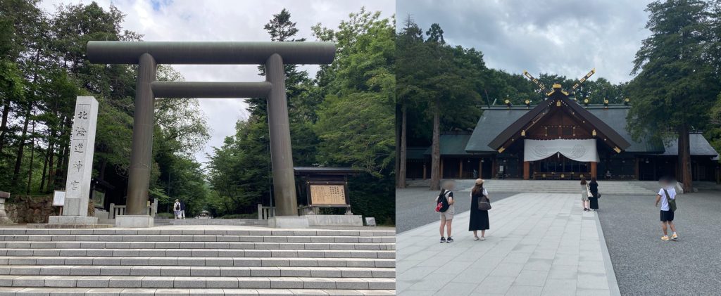 北海道神宮の様子