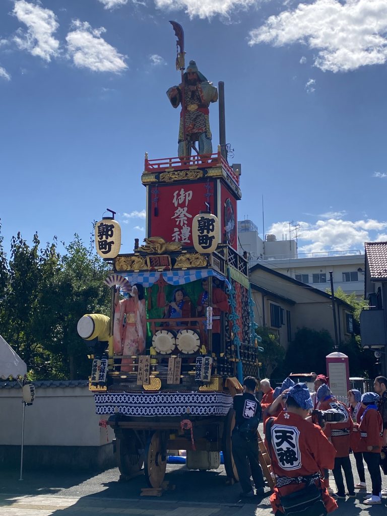 川越祭り 山車の外観