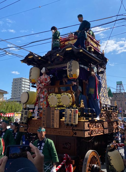 川越祭り 山車の外観
