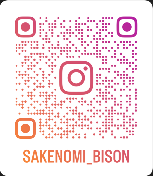sakenomi_bison インスタグラムリンク_QRコード