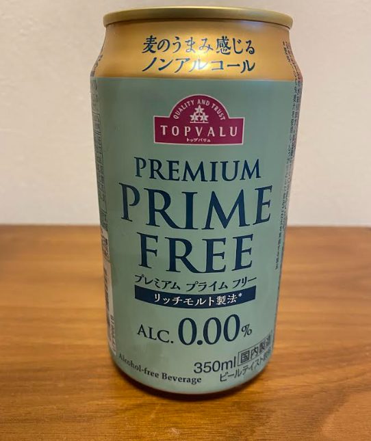 トップバリュー プレミアムプライムフリーのラベル